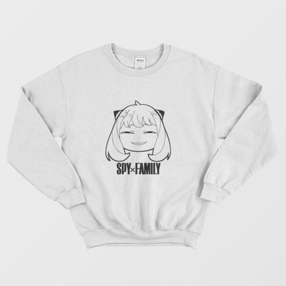 Tops - Anya Smug Face Spy X Family Sweatshirt